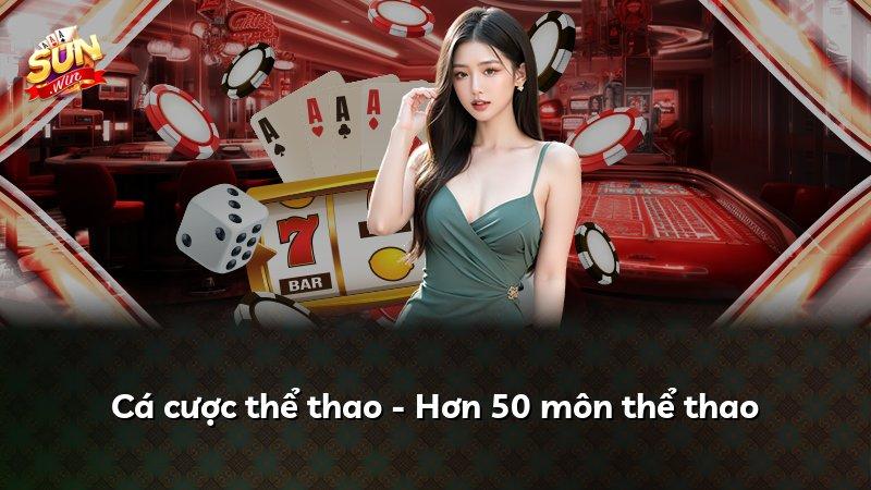 Cá cược thể thao - Hơn 50 môn thể thao