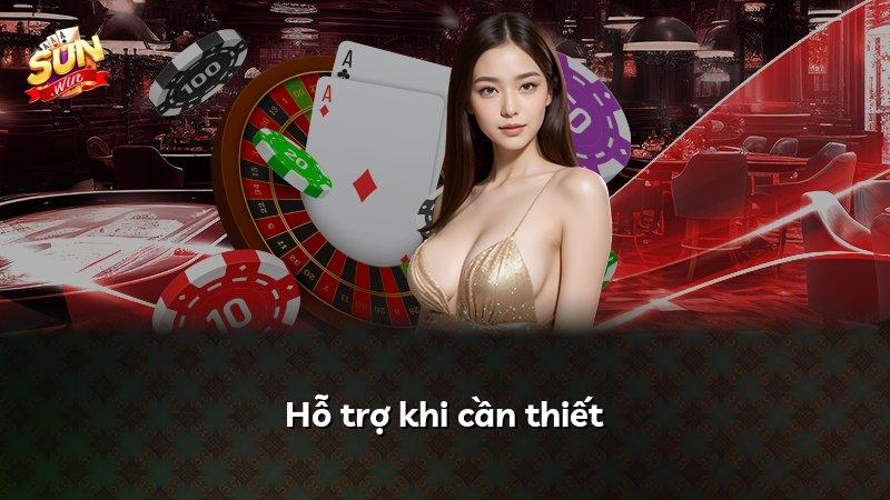 Hỗ trợ khi cần thiết